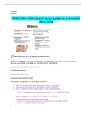 NURS 306 - OB Quiz 1 -study guide-very detailed-2023-2024