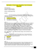 Semester 2 final exam Question from Amanda Eberhart&period;
