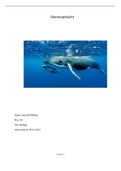 Dierenopdracht verslag gaswisseling etc. MAVO 4 Walvissen 