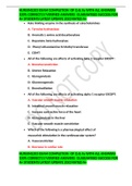 NURSING203 EXAM COMPLETION  OF Q & As WITH ALL ANSWERS 100% CORRECTLY/VERIFIED ANSWERS  GUARANTEED SUCCESS FOR A+ STUDENTS LATEST UPDATE 2023 RATED A+