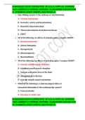 NURSING203 EXAM COMPLETION  OF Q & As WITH ALL ANSWERS 100&percnt; CORRECTLY&sol;VERIFIED ANSWERS  GUARANTEED SUCCESS FOR A&plus; STUDENTS LATEST UPDATE 2023 RATED A&plus;