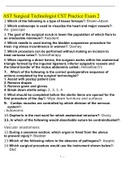 AST Surgical Technologist CST Practice Exam 2 Updated 2022