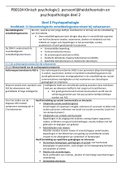 complete samenvatting van Klinisch psychologie 1 deel 2 Hfst 11-25 inclusief 3 PDF en YL