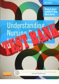 TEST BANK for Understanding Nursing Research: Building an Evidence-Based Practice 6th Edition by Grove, Gray and Burns. (All Chapters 1-14)