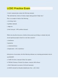 Bundle for LCDC Exams Compilation &vert; Verified &vert; Guaranteed Success