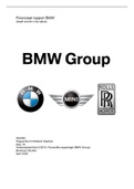 OE10 Financiële Rapportages BMW - Jaar 1 Business Studies