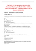 Horngren’s Accounting, The Financial Chapters, 13e Tracie Miller-Nobles, Brenda Mattison (Test Bank)