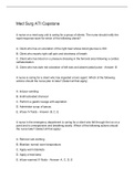 Med Surg ATI Capstone Questions And Answers 2023&sol;2024