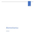 Biomechanica samenvatting (HAN ALO)