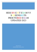 HESI RN EXIT EXAM V5 - SCREENSHOTS PROCTORED EXAM &lpar;QUESTIONS   & ANSWERS&rpar; UPDATED 2023
