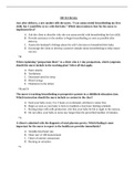 OB C477 OB OA Review Questions and Answers- Western Governors University 2023