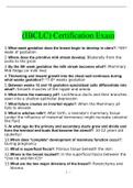 (IBCLC) Certification Exam.docx