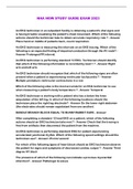 NHA NOW STUDY GUIDE EXAM 2023 