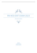 RN HESI EXIT EXAM 2023 ,,NCSBN ON-LINE REVIEW HESI RN EXIT 2023,,,2023 PN HESI EXIT EXAM GRADED A  V1.PDF