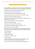 PN Medical-Surgical Nursing Final Exam 2023