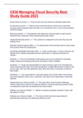 C838 Managing Cloud Security Best Study Guide 2023&period;