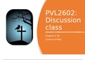 PVL2602 - Chapter 9 and 10 lecture Notes