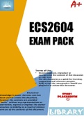 ECS2604 EXAM PACK 2023