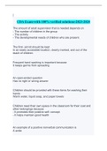 CDA Exam-with 100&percnt; verified solutions-2023-2024