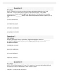 PSYC 631 Quiz 2 Liberty University&sol;PSYC 631 Quiz 2 Liberty University