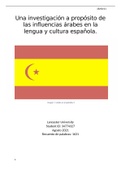 Arabic influences on Spanish language and culture