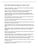 BUS 4385 Strategic Management&comma; Palich&comma; Exam 1