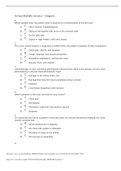  RNSG 1261 Pre&PostSim Quiz MEDSURG Scen5 all answers correct, latest Fall 20