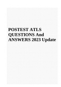 POSTEST ATLS QUESTIONS And ANSWERS 2023 Update | ATLS POST TEST 2022 QUESTIONS ANSWERS GRADED | ATLS PRE-TEST Completed 2022 Questions With Answers – Latest Updated | ATLS PRACTICE TEST 4 2022 UPDATE | ATLS Practice Test 3 2022 | ATLS Practice Questions A