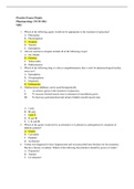 Pharmacology Practice Exam NCM 106 