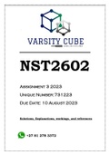 NST2602 Assignment 3 2023 (731223)