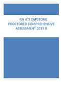 RN ATI Capstone Proctored Comprehensive Assessment 2019 B/ ATI Comprehensive 2019 B