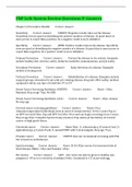 FNP Leik System Review Questions & Answers