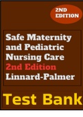 (download) Test Bank For Safe Maternity and Pediatric Nursing Care 2nd Edition Linnard Palmer- latest guide