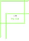 Class notes, The Iliad of Homer 200 pages ISBN:9780226470498