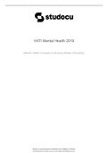 RN VATI Mental Health 2019 Assessment Mental Health Assessment