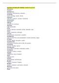 NLN PAX VOCABULARY WORDS&comma; COMPLETE SOLUTION