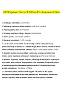 ATI Capstone Pediatrics Exams Bundle Pack Questions and Answers &lpar;2022&sol;2023&rpar; &lpar;Verified Bundle&rpar;