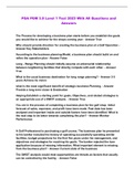 PGA PGM 3&period;0 Level 1 Test 2023 With All Questions and Answers 