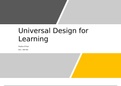 SPD 500 Universal Design for Learning- Grand Canyon University Course SPD 500 Institution SPD 500 SPD 500 Universal Design for Learning- Grand Canyon University/SPD 500 Universal Design for Learning- Grand Canyon University/SPD 500 Universal 