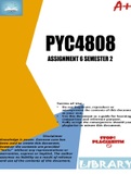 PYC4808 Assignment 6 Semester 2 2023