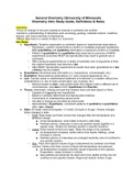 General Chemistry I--Intro to Chemistry: Experimental Terms, Classifying Matter, Dilemmas & Goals of Science, and Physical & Chemical Changes of Matter, 7 Pages