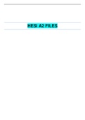 HESI A2 FILES