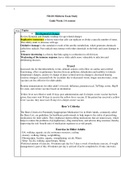 NR 601 Midterm Exam Study Guide Weeks 1- 4 Content- Download Paper To Score A High Grade ( A )
