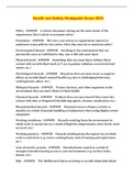 Health and Safety Studyguide Exam 2023