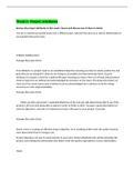 MGMT 404 Week 1 Discussion&semi; Project Attributes &lpar;Replies Included&rpar;