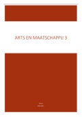 Arts en maatschappij 3
