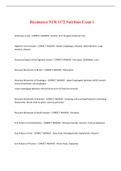 Rasmussen NUR 1172 Nutrition Exam 1