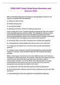 CEOE OSAT Study Guide Exam Questions and Answers 2023 