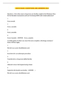 DAVIS EXAM 2 QUESTIONS AND ANSWERS 2023