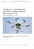 Glo-Bus - AC Camera and UAV Drone - Business Strategy - Quiz 2 Answers - P1